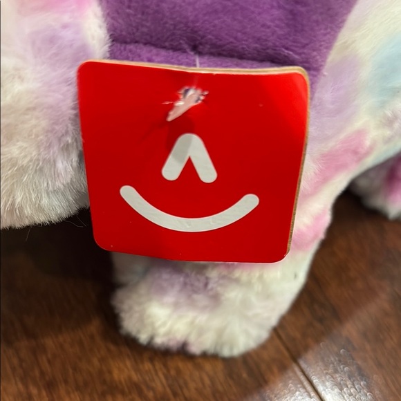 Aurora Purple and Pink watercolor Dinosaur Plush Toy - Picture 6 of 9